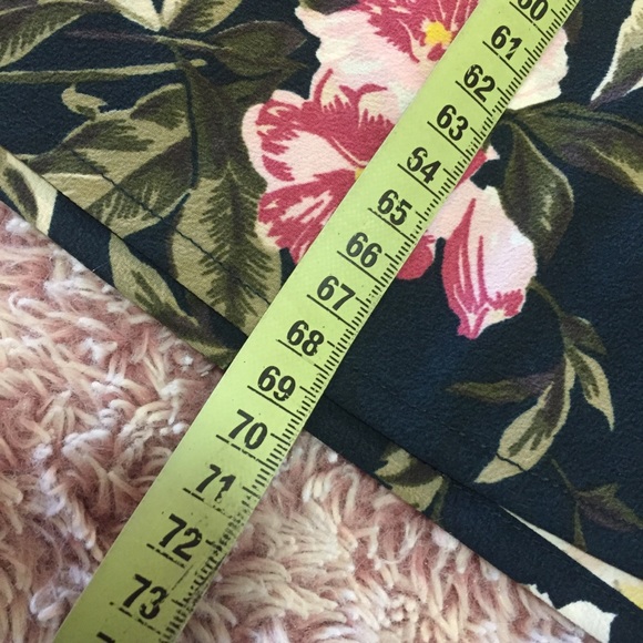 NWT VOLCOM FLORAL SKIRT | sz 10 fitted midi - Picture 7 of 16